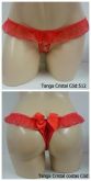 Tanga Cristal Tamanho: único. Cod:512