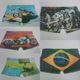 CUECA INFANTIL SUBLIMADA P/M/G VÁRIAS CORES E DESENHOS