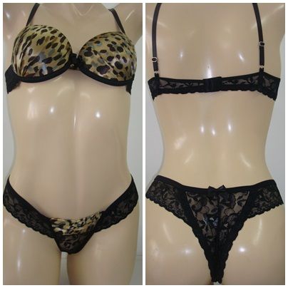 Conjunto Cetim Bicho P/M/G Cod:029