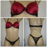 Conjunto Cetim c\ renda P\M\G Cod:506