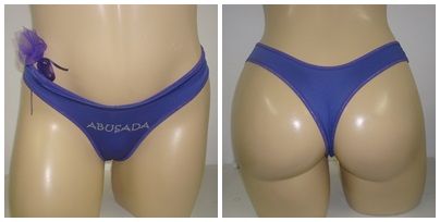 Tanga abusada c/sabonete (tamanho único) Cod: 013