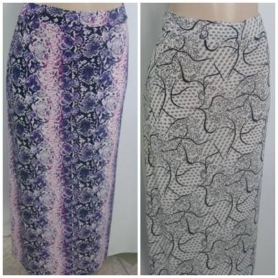 LOTE COM 50 SAIAS POR R$250,00 ESTAMPAS VARIADAS.